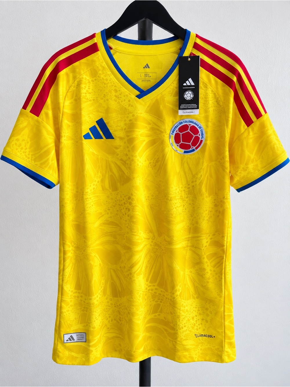 adidas Colombia Authentic Player Version 2026 Home Jersey M NWT